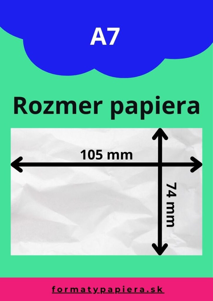 A7 rozmer